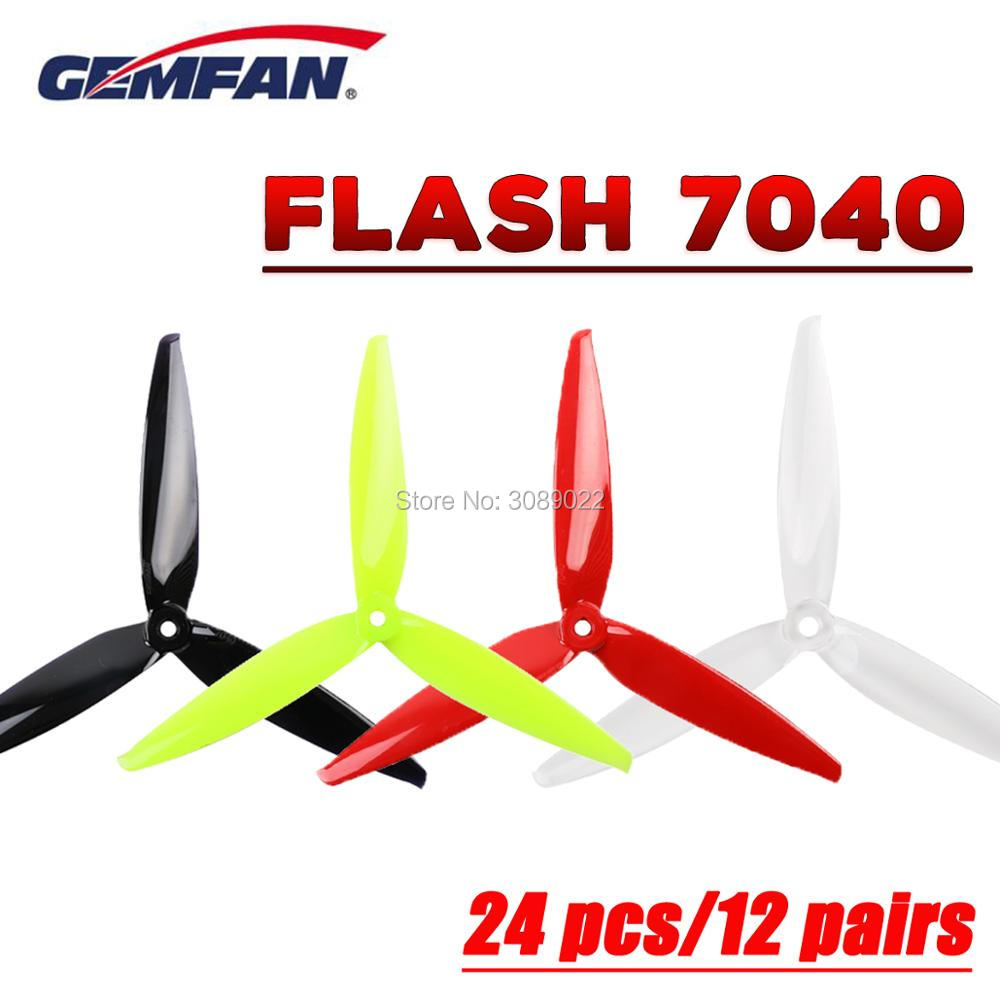 24 Adet/12 Çift Gemfan Flash 7 - Rc Helicopter Blade incelemesi ve fiyatı