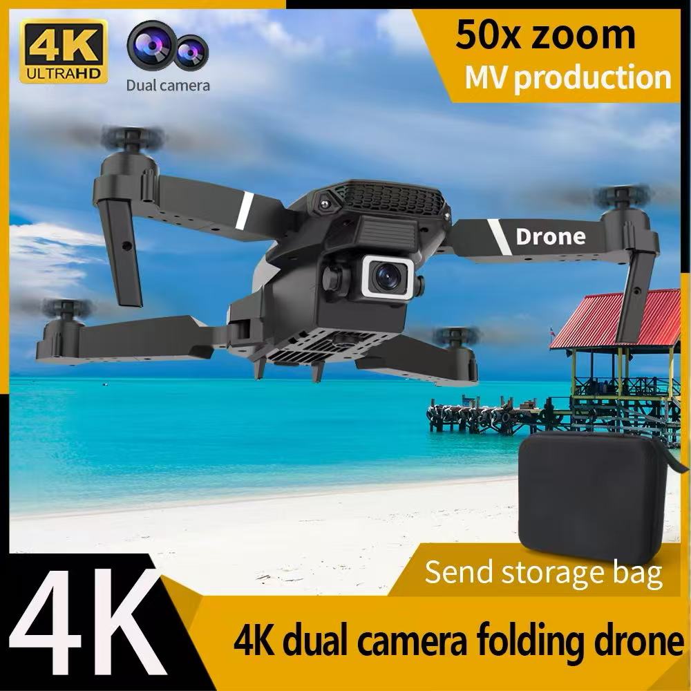 Profesyonel Drone E88 4K Geniş - Rc Helicopter Case incelemesi ve fiyatı