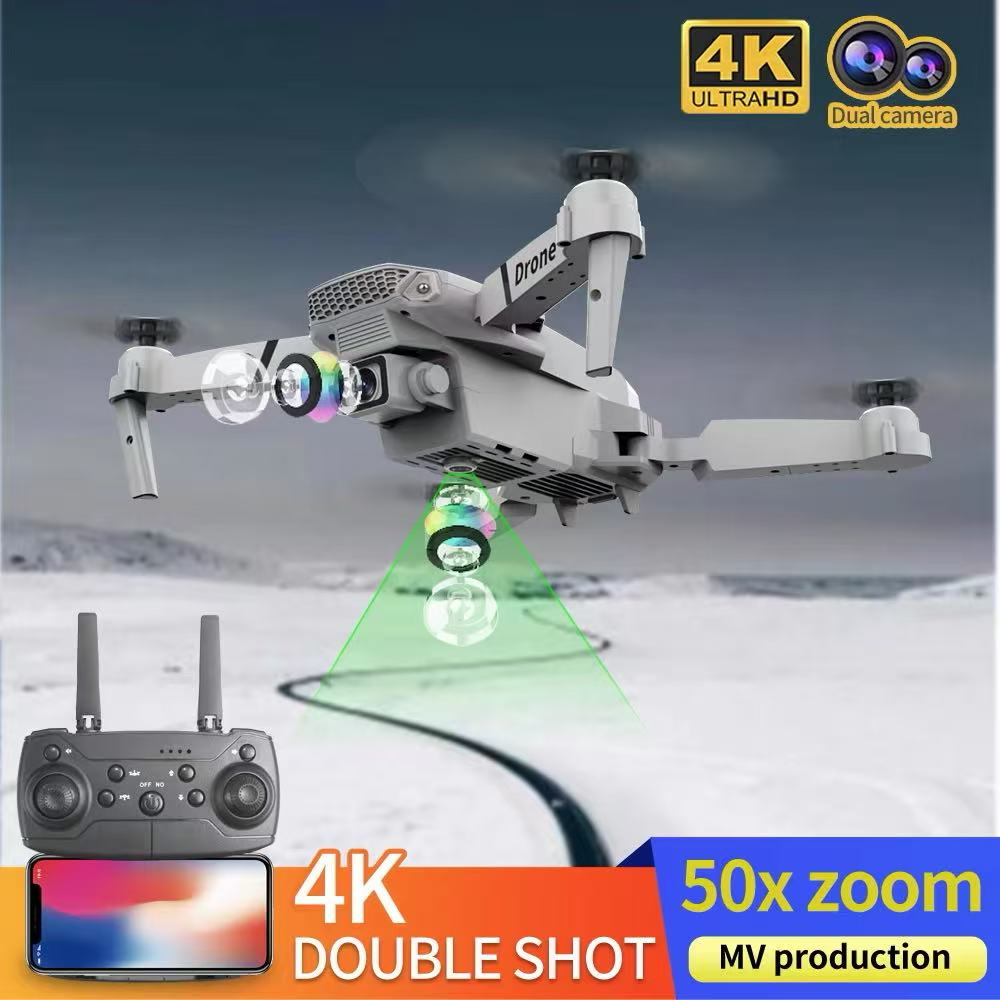 Profesyonel Drone E88 4K Geniş - Rc Helicopter Case incelemesi ve fiyatı